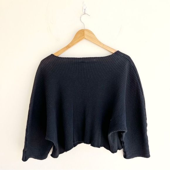 Garb Artsy Black Vintage 90s Crop Top - Picture 4 of 6